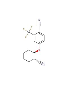 Astatech 4-(((1R,2S)-2-CYANOCYCLOHEXYL)OXY)-2-(TRIFLUOROMETHYL)BENZONITRILE; 1G; Purity 95%; MDL-MFCD28099685